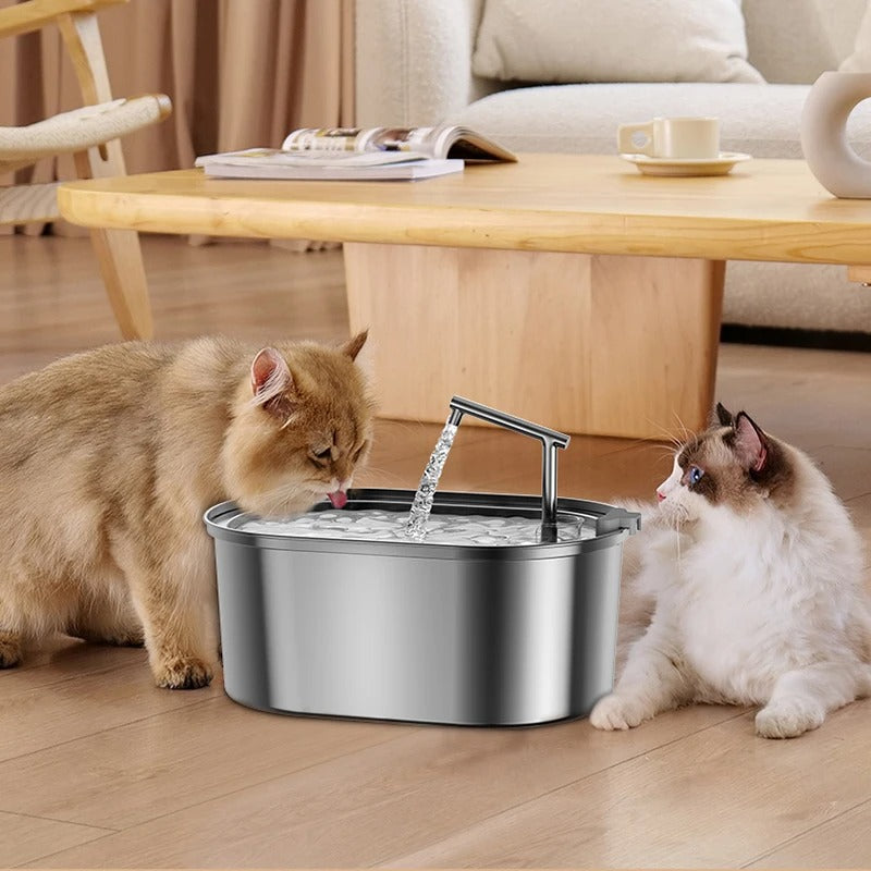 3.2L Stainless Steel Cat Water Fountain